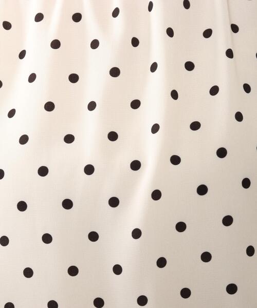 DRESKIP（ドレスキップ）の「◆【洗濯機可】シャーリング使いプリントブラウス（シャツ/ブラウス・レディース・ベージュ系その他2/グリーン系その他5/ホワイト系3/ホワイト系8/ネイビー系5/オレンジ系5・02/03/04）」の13枚目の写真