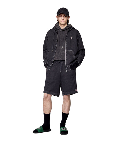 DIESEL（ディーゼル）の「DIESEL メンズ デニム ショートパンツ トラックデニム ブラック サステナブル（デニムパンツ・メンズ・ブラック・LARGE/MEDIUM/SMALL/X-LARGE/XX-LARGE/X-SMALL）」の13枚目の写真