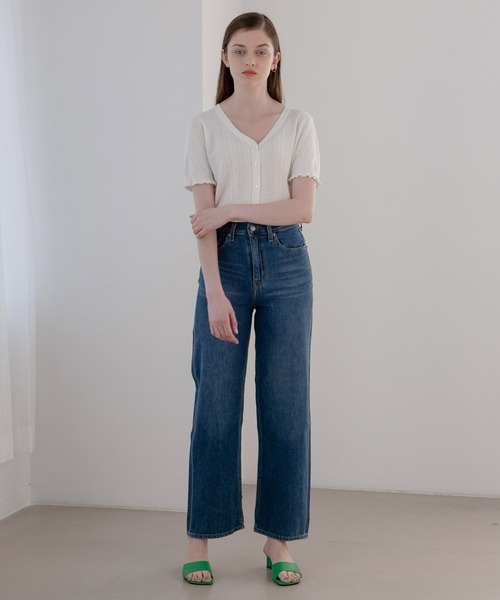 Levi's(リーバイス)の「HIGH LOOSE LAZY DAY PJ(デニムパンツ・レディース・インディゴブルー・23inch/24inch/25inch/26inch/27inch/28inch)」の4枚目の写真