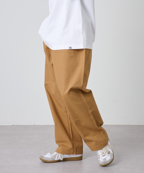 COLONY 2139（コロニートゥーワンスリーナイン）の「ダックベイカーイージーパンツ / ルーズワイドパンツ（その他パンツ・メンズ・ブラック/ベージュ/アイボリー/カーキ・X-LARGE/MEDIUM/LARGE）」の3枚目の写真