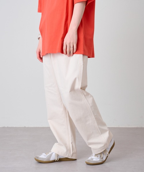 COLONY 2139（コロニートゥーワンスリーナイン）の「ダックベイカーイージーパンツ / ルーズワイドパンツ（その他パンツ・メンズ・ブラック/ベージュ/アイボリー/カーキ・X-LARGE/MEDIUM/LARGE）」の6枚目の写真