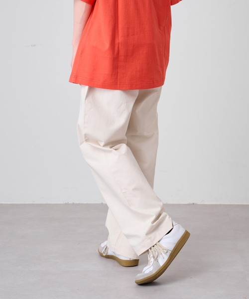 COLONY 2139（コロニートゥーワンスリーナイン）の「ダックベイカーイージーパンツ / ルーズワイドパンツ（その他パンツ・メンズ・ブラック/ベージュ/アイボリー/カーキ・X-LARGE/MEDIUM/LARGE）」の15枚目の写真