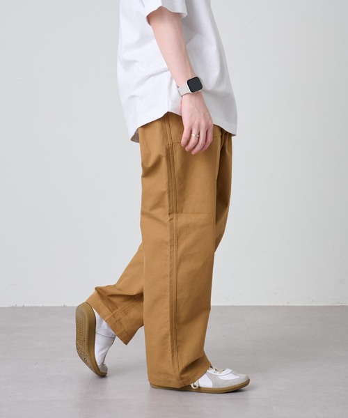 COLONY 2139（コロニートゥーワンスリーナイン）の「ダックベイカーイージーパンツ / ルーズワイドパンツ（その他パンツ・メンズ・ブラック/ベージュ/アイボリー/カーキ・X-LARGE/MEDIUM/LARGE）」の8枚目の写真