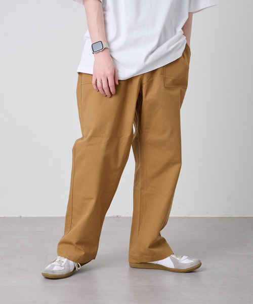 COLONY 2139（コロニートゥーワンスリーナイン）の「ダックベイカーイージーパンツ / ルーズワイドパンツ（その他パンツ・メンズ・ブラック/ベージュ/アイボリー/カーキ・X-LARGE/MEDIUM/LARGE）」の17枚目の写真