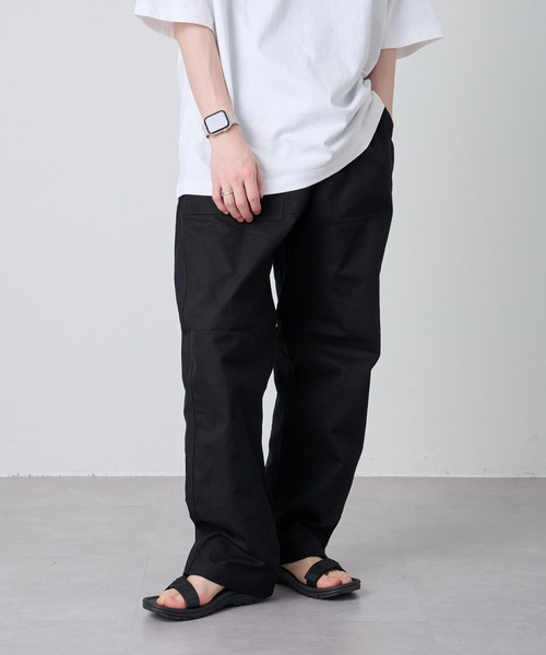 COLONY 2139（コロニートゥーワンスリーナイン）の「ダックベイカーイージーパンツ / ルーズワイドパンツ（その他パンツ・メンズ・ブラック/ベージュ/アイボリー/カーキ・X-LARGE/MEDIUM/LARGE）」の18枚目の写真