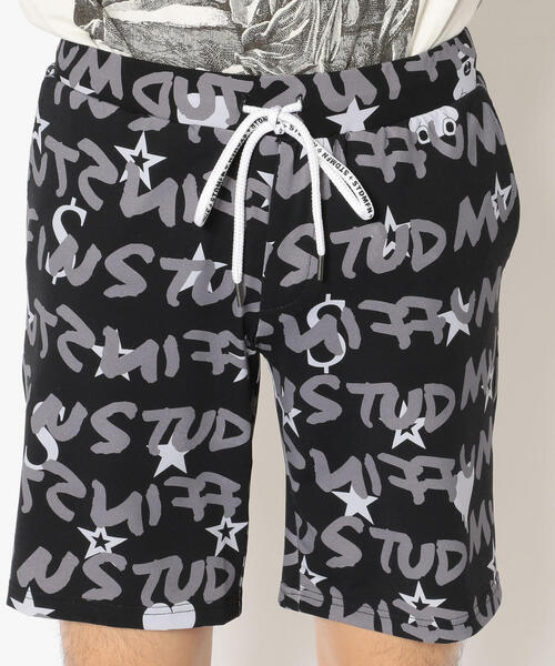 STUD MUFFIN（スタッドマフィン）の「STUD MUFFIN/スタッドマフィン/GRAFGRAM柄ナイロンストレッチ ラッシュショーツ（ラッシュガード・メンズ・ホワイト/ブラック・2/4/3）」の17枚目の写真