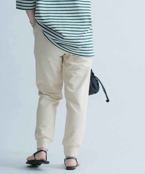 FORK&SPOON（フォークアンドスプーン）の「FORK&SPOON　イージーカットパンツ（その他パンツ・レディース・アイボリー/ブラック・1）」の11枚目の写真