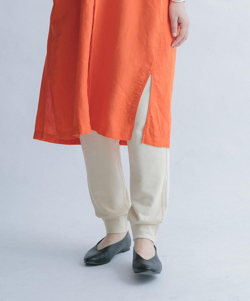 FORK&SPOON（フォークアンドスプーン）の「FORK&SPOON　イージーカットパンツ（その他パンツ・レディース・アイボリー/ブラック・1）」の20枚目の写真