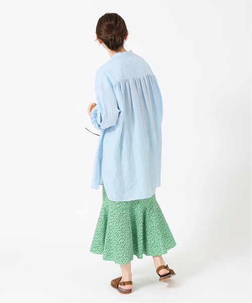 IENA（イエナ）の「ラミーリヨセルバックギャザーシャツ（シャツ