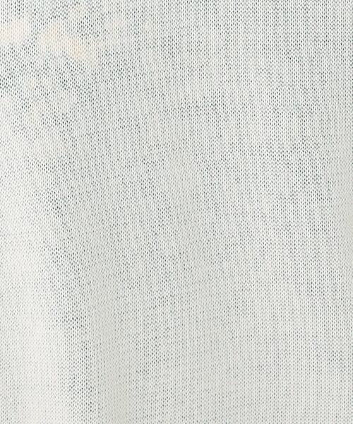 index（インデックス）の「◆コットンアセテートトッパーカーディガン（カーディガン/ボレロ・レディース・ライトグレー/ブラック/ホワイト系・38）」の11枚目の写真