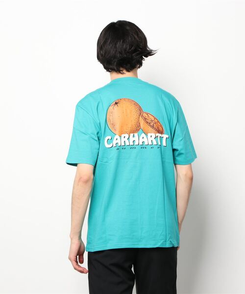 Carhartt WIP(カーハートダブリューアイピー)の「S/S JUICE T-SHIRT(Tシャツ/カットソー・メンズ・エメラルド/ホワイト/ブラック・X-LARGE/MEDIUM/LARGE/SMALL)」の5枚目の写真
