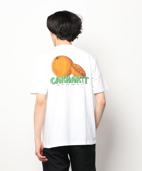 Carhartt WIP(カーハートダブリューアイピー)の「S/S JUICE T-SHIRT(Tシャツ/カットソー・メンズ・エメラルド/ホワイト/ブラック・X-LARGE/MEDIUM/LARGE/SMALL)」の6枚目の写真