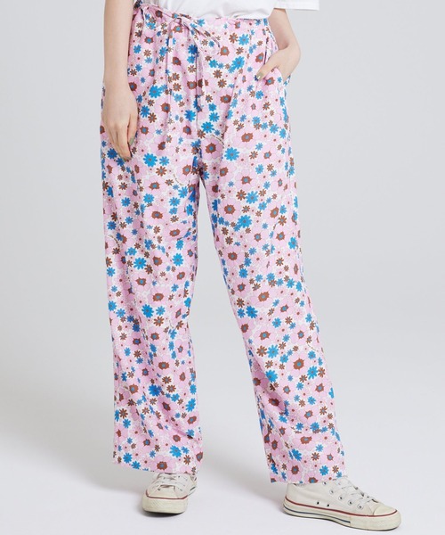 Littlesunnybite リトルサニーバイト Original Flower Print Bite リトルサニーバイト のファッション Pants その他パンツ Sunny Print Little Bite リトルサニーバイト のその他パンツ Littlesunnybite リトルサニーバイト Original Sunny 最も完璧な