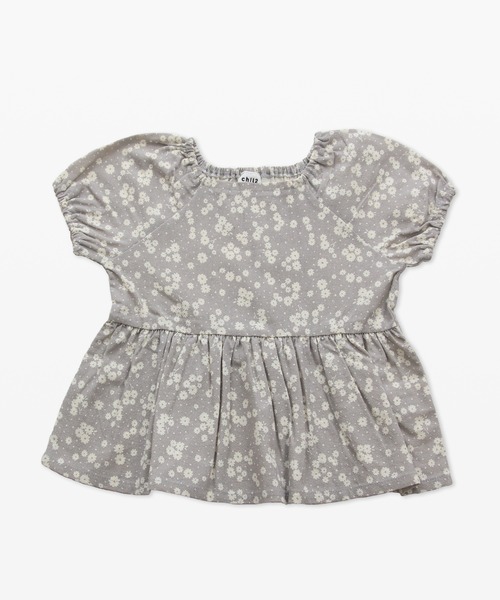 chil2(チルツー)の「布帛ボリューム袖半袖Tシャツ(Tシャツ/カットソー・キッズ・A/F/E/D/C/B/J/G/H/I・140cm/90cm/130cm/80cm/120cm/100cm/110cm)」の5枚目の写真