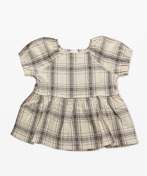 chil2(チルツー)の「布帛ボリューム袖半袖Tシャツ(Tシャツ/カットソー・キッズ・A/F/E/D/C/B/J/G/H/I・140cm/90cm/130cm/80cm/120cm/100cm/110cm)」の7枚目の写真