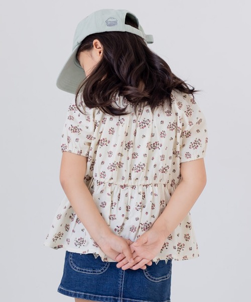 chil2(チルツー)の「布帛ボリューム袖半袖Tシャツ(Tシャツ/カットソー・キッズ・A/F/E/D/C/B/J/G/H/I・140cm/90cm/130cm/80cm/120cm/100cm/110cm)」の11枚目の写真