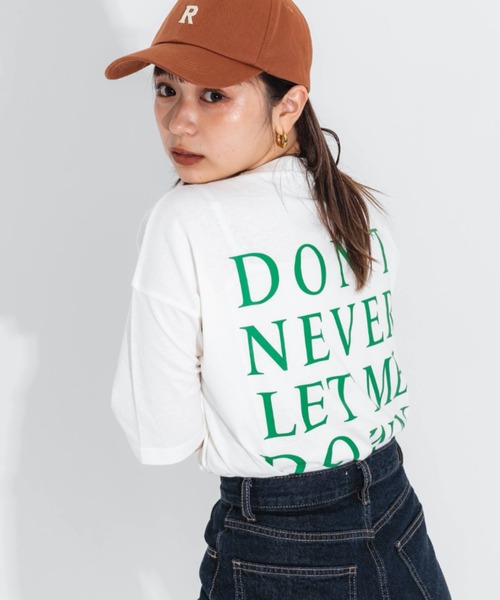 nemne store（ネンネストア）の「ビッグシルエットアソートプリントT（Tシャツ/カットソー・レディース・ピンク/ブルー/オートミール/ホワイト系その他/ホワイト系その他2/ホワイト系その他3・フリー）」の19枚目の写真
