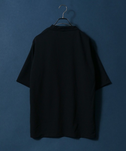 ANPAS（アンパス）の「Georgette Buttonless Loose Cardigan/ジョーゼット ボタンレス 5分袖 ルーズカーディガン（カーディガン/ボレロ・メンズ・ブラック/ライトグレー/ネイビー・LL/M/L）」の14枚目の写真
