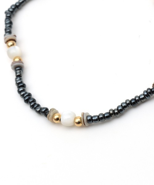 チチカカ(チチカカ)の「バロックパールブレスレット(ブレスレット・レディース・オレンジ/ブルー・FREE)」の3枚目の写真