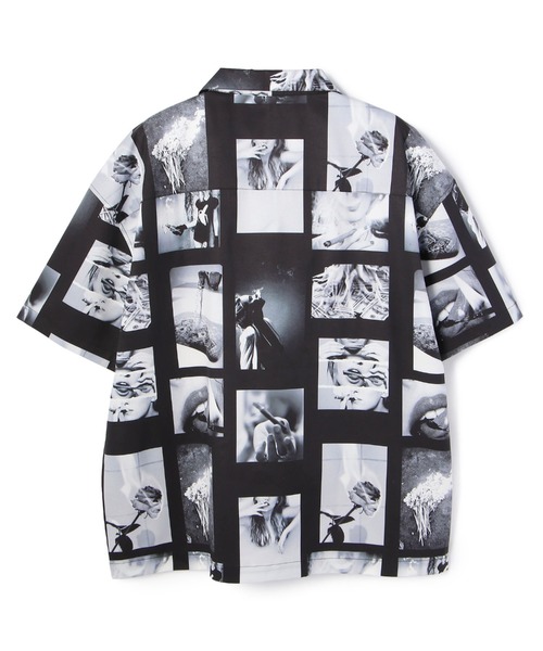 A4A(エーフォーエー)の「A4A/エーフォーエー/PHOTO s/s Shirts/フォトショートスリーブバック(シャツ/ブラウス・メンズ・ブラック・MEDIUM/LARGE)」の2枚目の写真