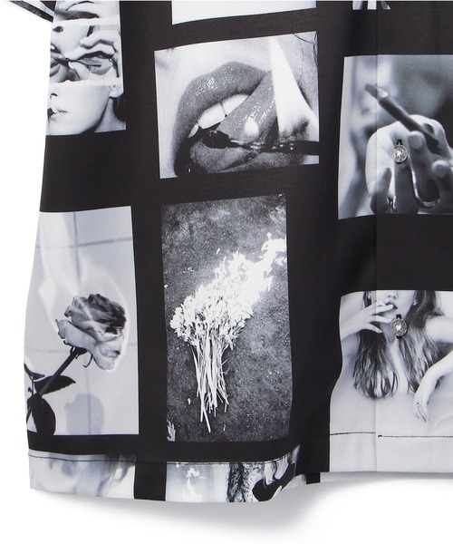 A4A(エーフォーエー)の「A4A/エーフォーエー/PHOTO s/s Shirts/フォトショートスリーブバック(シャツ/ブラウス・メンズ・ブラック・MEDIUM/LARGE)」の6枚目の写真