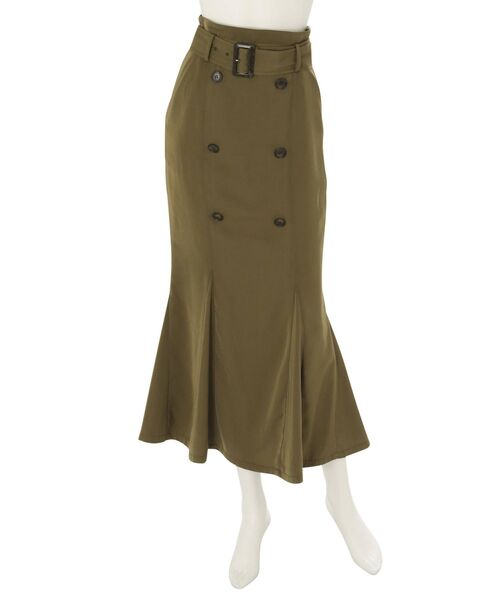 MURUA（ムルーア）の「トレンチマーメイドスカート（スカート・レディース・ブラック/ブラウン/カーキ・1/2）」の19枚目の写真