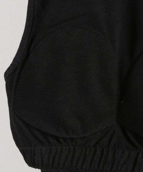 JEANASIS(ジーナシス)の「【YOGA】カップツキクロップドタンク/299389(タンクトップ・レディース・ホワイト/ブラック/ブラウン・FREE)」の9枚目の写真