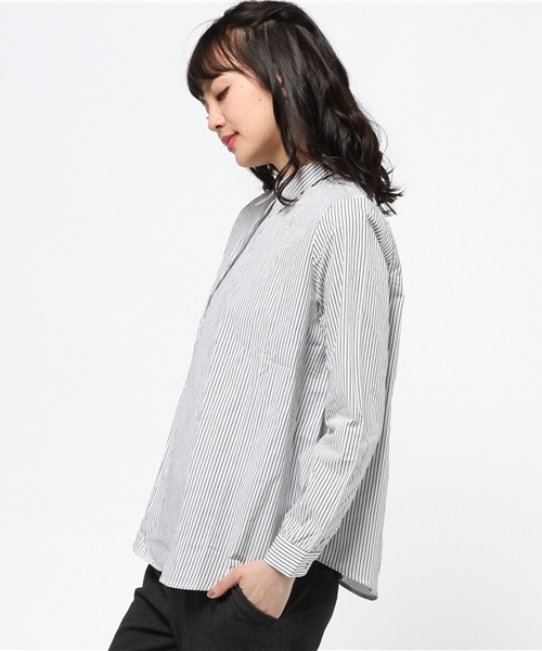 CIAOPANIC（チャオパニック）の「【Ciaopanic】後開きシャツBL（シャツ/ブラウス・レディース・ホワイト/その他18・FREE）」の4枚目の写真