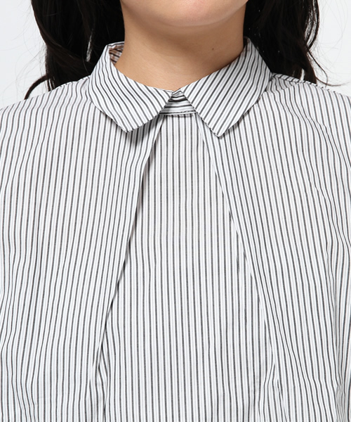 CIAOPANIC（チャオパニック）の「【Ciaopanic】後開きシャツBL（シャツ/ブラウス・レディース・ホワイト/その他18・FREE）」の6枚目の写真