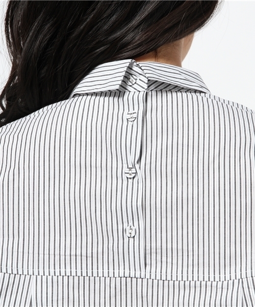 CIAOPANIC（チャオパニック）の「【Ciaopanic】後開きシャツBL（シャツ/ブラウス・レディース・ホワイト/その他18・FREE）」の7枚目の写真