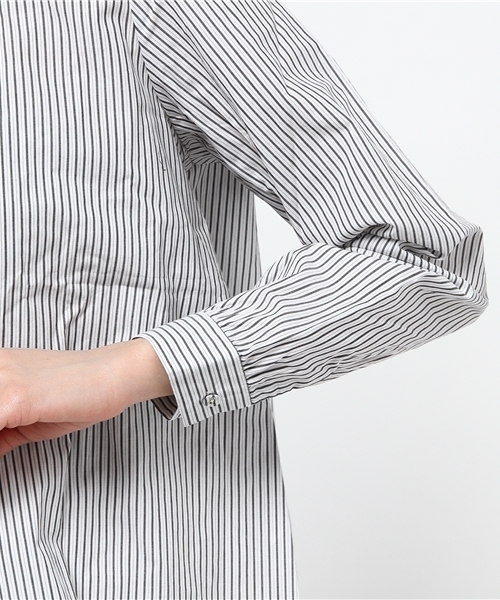 CIAOPANIC（チャオパニック）の「【Ciaopanic】後開きシャツBL（シャツ/ブラウス・レディース・ホワイト/その他18・FREE）」の8枚目の写真