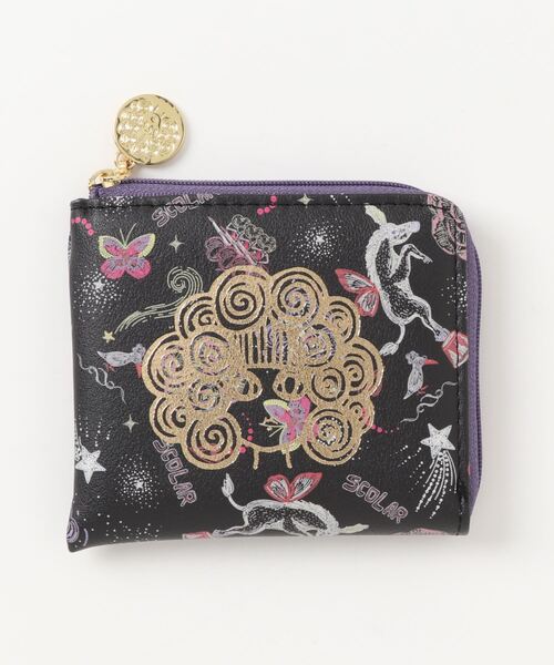 Sc65 1 宇宙柄スリム札入れ 財布 Scolar スカラー のファッション通販 Zozotown