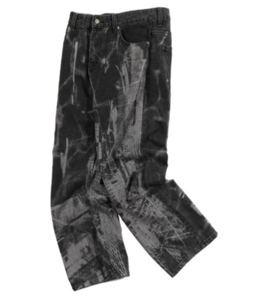 デニム・ジーパン NASTYKICK CITYSCAPE DENIM PANTS UK49 NASTY KICK（ナスティーキック）の「【NASTY KICK/ナスティー