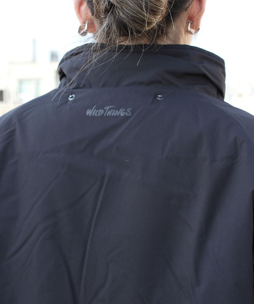WILD THINGS(ワイルドシングス)の「WILD THINGS/ワイルドシングス パフジャケット PUFF JACKET WTW22104SN(ダウンジャケット/コート・レディース・ブラック/ブラウン系その他・M)」の11枚目の写真