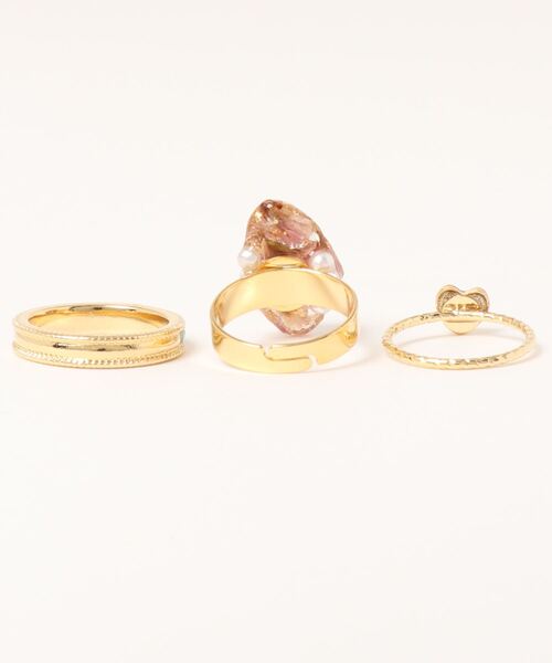 【LIONS&WAITER】ハートのリングセット（リング）｜tone（トーン）