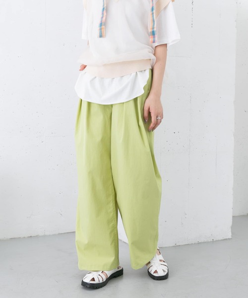 KBF（ケイビーエフ）の「フラップミリタリーパンツ（その他パンツ・レディース・ネイビー/オフホワイト/グリーン・ONE）」の17枚目の写真