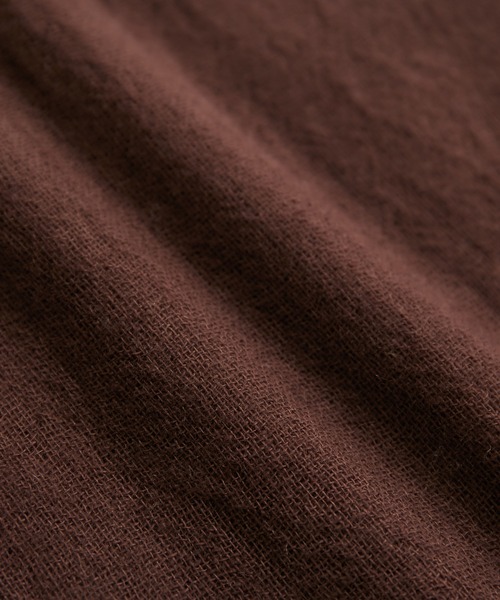 ADAM ET ROPE'（アダムエロペ）の「【WEB限定】カシミア混 ワイド ストール ショール/ユニセックス（ストール/ショール・メンズ・ブラック/ダークブラウン/ブルー/イエロー・FREE）」の20枚目の写真