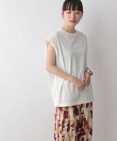 LOWRYS FARM（ローリーズファーム）の「ドルマンノースリーブ　352425（Tシャツ/カットソー・レディース・ホワイト/ブラウン/グレー/ピンク・FREE）」の6枚目の写真