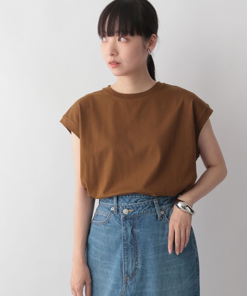 LOWRYS FARM（ローリーズファーム）の「ドルマンノースリーブ　352425（Tシャツ/カットソー・レディース・ホワイト/ブラウン/グレー/ピンク・FREE）」の12枚目の写真