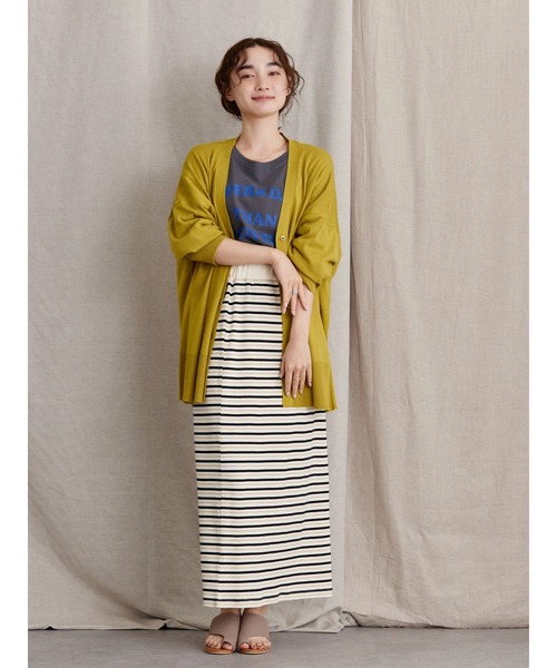 AMERICAN HOLIC(アメリカンホリック)の「UVカットミディカーディガン(カーディガン/ボレロ・レディース・ブラック/ブラウン/ピンク/グレー系その他2/ブルー/イエロー・L/M)」の19枚目の写真