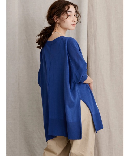 AMERICAN HOLIC(アメリカンホリック)の「UVカットミディカーディガン(カーディガン/ボレロ・レディース・ブラック/ブラウン/ピンク/グレー系その他2/ブルー/イエロー・L/M)」の12枚目の写真