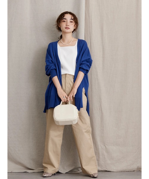 AMERICAN HOLIC(アメリカンホリック)の「UVカットミディカーディガン(カーディガン/ボレロ・レディース・ブラック/ブラウン/ピンク/グレー系その他2/ブルー/イエロー・L/M)」の20枚目の写真