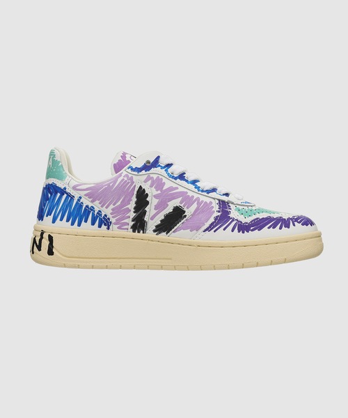 MARNI(マルニ)の「MARNI×VEJA LOW-CUT SNEAKER/ローカットスニーカー(スニーカー・レディース・パープル系その他・36/37/38/35)」の2枚目の写真