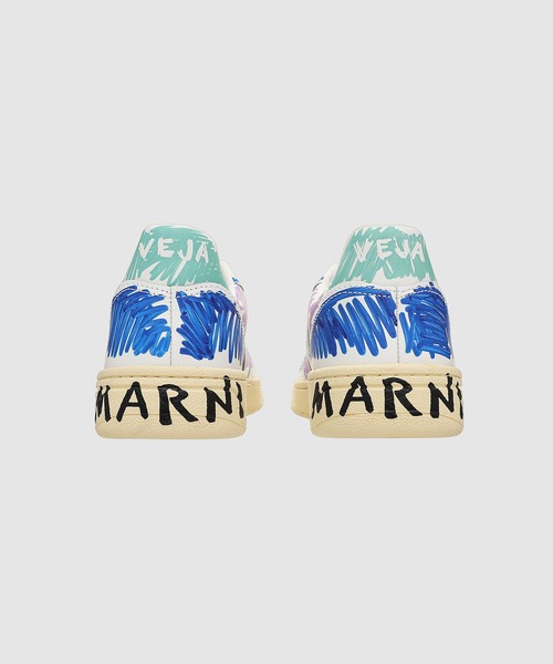 MARNI(マルニ)の「MARNI×VEJA LOW-CUT SNEAKER/ローカットスニーカー(スニーカー・レディース・パープル系その他・36/37/38/35)」の4枚目の写真