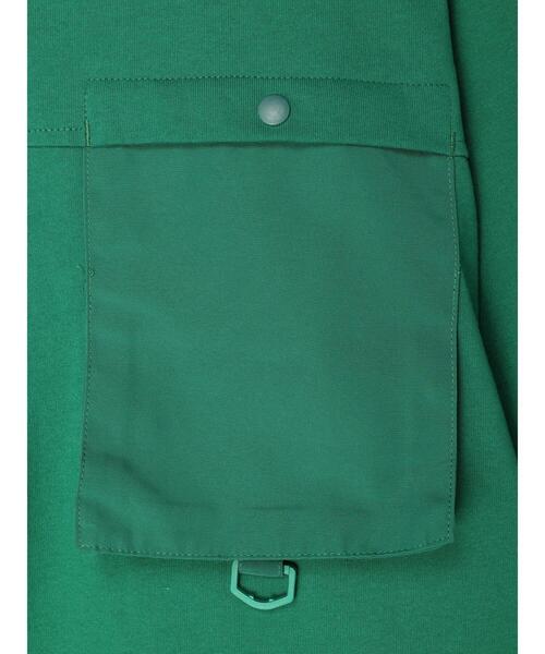 CRAFT STANDARD BOUTIQUE(クラフトスタンダードブティック)の「布帛切り替えプルオーバーB *(Tシャツ/カットソー・メンズ・オフホワイト/レッド/ブラック/グリーン・LL/M/L)」の15枚目の写真