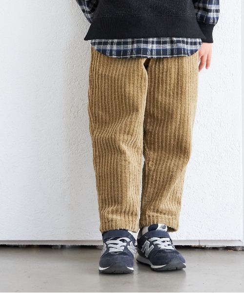 MAKE YOUR DAY(メイクユアデイ)の「コールテンイージーパンツ■80~140cm(その他パンツ・キッズ・ベージュ/カーキ・90/100/110/120/80/130/140)」の2枚目の写真