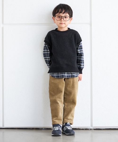 MAKE YOUR DAY(メイクユアデイ)の「コールテンイージーパンツ■80~140cm(その他パンツ・キッズ・ベージュ/カーキ・90/100/110/120/80/130/140)」の10枚目の写真