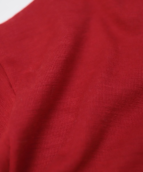 gicipi（ジチピ）の「[ gicipi ] CHINGHIALE/2210A　クルーネックカーディガン（カーディガン/ボレロ・メンズ・レッド/ブラック・3/4）」の16枚目の写真