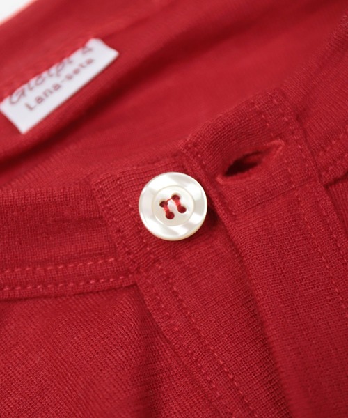 gicipi（ジチピ）の「[ gicipi ] CHINGHIALE/2210A　クルーネックカーディガン（カーディガン/ボレロ・メンズ・レッド/ブラック・3/4）」の15枚目の写真