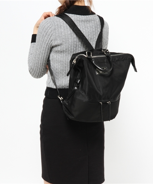 WHO'S WHO gallery（フーズフーギャラリー）の「【Re:LAX】ハンサムタンカース（バックパック/リュック・レディース・ブラック・FREE）」の2枚目の写真